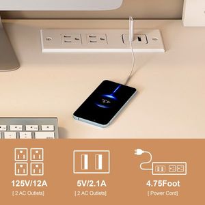 Scrivania per Computer 4-in-1 in Vetro e MDF con 3 Cassetti Scorrevoli e 4 Livelli di Archiviazione - Product Image 5