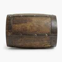 Pot Bunga Kayu Tradisional untuk Rumah, Tahan Lama, Finishing Alami, Desain Bundar, KAMAL ART and CRAFT, Kapasitas 10kg