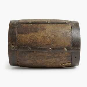 Pot de fleurs en bois traditionnel, jardinière pour la maison, finition naturelle durable, design circulaire, KAMAL ART and CRAFT, capacité de 10 kg - Product Image 2