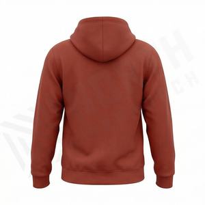 Sweat-shirt à capuche en coton épais et lourd, coupe oversize, épaules tombantes, uni, personnalisable pour homme, couleur personnalisée, fabricant - Product Image 2