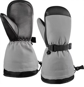 Gants de ski et de snowboard personnalisables pour hommes et femmes, gants isolés respirants et imperméables fabriqués en usine - Product Image 3