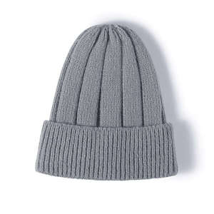 Gorro de Punto Acanalado Multidireccional Personalizado con Paneles de Textura Alternada, Gorro de Marca Privada para Venta al por Menor de Moda - Product Image 3
