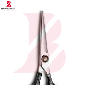 Ciseaux de barbier professionnels de 6 pouces avec manche en plastique, en acier inoxydable à haute teneur en carbone, pour coiffeurs de salon - Product Image 5