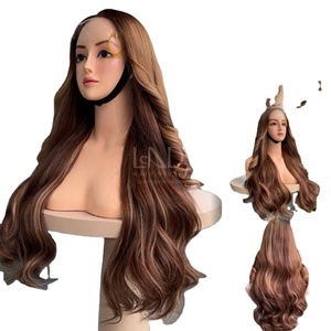 Peluca de Cabello Humano Vietnamita 100% Natural de Alta Calidad, Pelucas con Frente de Encaje, Cabello Ondulado - Product Image 3