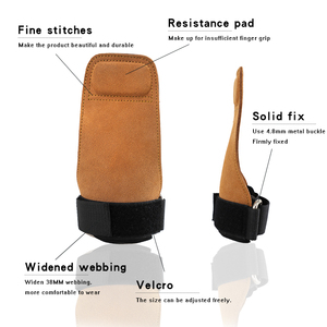 Poignées en cuir réglables pour le fitness – Support de paume pour l'exercice et l'entraînement – Équipement de sport avec la meilleure qualité OEM - Product Image 3