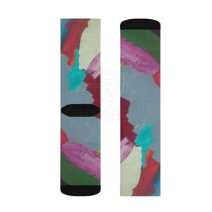 Custom Logo Casual <b>Socks</b> Breathable Cotton Casual <b>Socks</b> Comfortable Casual <b>Socks</b> For Casual Use - Product Image 2