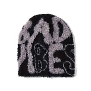 Outdoor Wear Trendy Look <b>Men</b> Mohair <b>Beanie</b> <b>Hats</b> Top Style Warm Wool Material Mohair <b>Beanie</b> <b>Hats</b> - Product Image 6