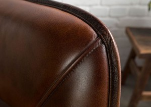 Fauteuil en cuir véritable Ron Label tendance, élégant et moderne, avec cuir de qualité supérieure, au prix d'exportation en gros - Product Image 5