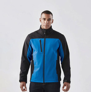 Waterproof Windproof Hooded Softshell <b>Jacket</b> <b>with</b> <b>Fleece</b> <b>Lining</b> Front Logo Option OEM Service - Product Image 3