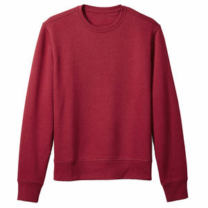 New Fashion Men's Autumn Eco-Friendly 460g Sweatshirts Casual Wear Solid Color <b>Pullover</b> <b>Jumper</b> 100% Cotton Fleece Pocket Regular - Product Image 5