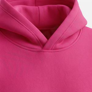 Vente en gros de sweats à capuche pour hommes, couleur unie personnalisée, 100% coton, hiver, nouveau style streetwear, design imprimé, service personnalisé, mode décontractée - Product Image 4