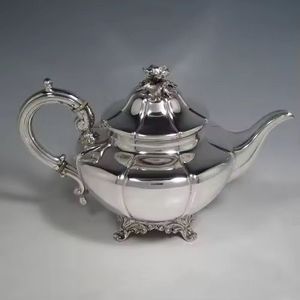 Engraved Brass <b>Tea</b> Kettle Vintage Arabic Teapot Decorative Metal <b>Tea</b> Pot Traditional Serving Teaware Kitchen - Product Image 4