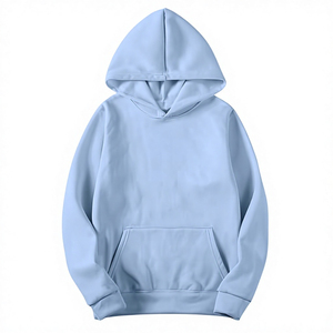 Sweat-shirts à capuche brodés personnalisés pour hommes, de haute qualité, en coton 100 %, épais, écologiques, streetwear - Product Image 1