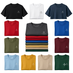 T-shirt à manches courtes pour homme Elementa, bleu marine, col rond, coupe classique, jersey de coton, décontracté, respirant, logo imprimé sur le devant - Product Image 6