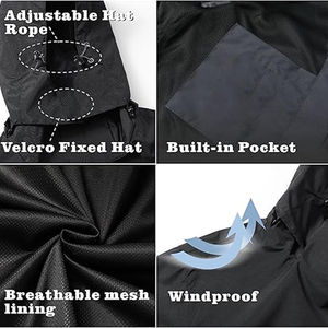 Chaqueta Impermeable Profesional al por Mayor con Acabado Mate, Dobladillo y Cuello Reforzados, Logotipo Personalizado, Alto Rendimiento - Product Image 5