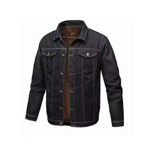 Chaqueta de Mezclilla para Hombre, Estilo Casual, Corte Ajustado, Lavado, Estilo Urbano, Vintage, Prenda Exterior de Moda - Product Image 1