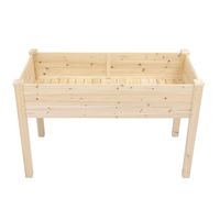 Rak Tanam Kayu Tinggi 119*57*76cm dengan Pot Bunga & Planter Tipe Kaki Model D0100XF9LVG