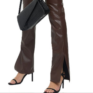 Pantalones de Cuero para Mujer al por Mayor, de Alta Calidad, Estilo Moderno, en Grandes Cantidades, Ropa Casual para Dama - Product Image 6