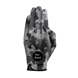 Vente flash - Gants de golf pour hommes de haute qualité, doux, respirants, imperméables, en cuir véritable blanc, logo personnalisé, nouveau design Cabretta - Product Image 2