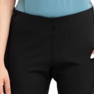 <b>Women's</b> <b>Black</b> High Waist Flare Pants Stretch Slim Fit Casual <b>Trousers</b> <b>with</b> Side <b>Pockets</b> Long Leg Everyday Fashion Bottoms - Product Image 2