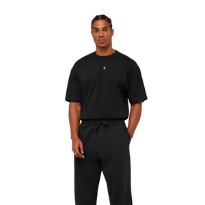 Camiseta de entrenamiento extragrande para hombre, de corte holgado, transpirable, para gimnasio, fitness, deportiva, informal - Product Image 5