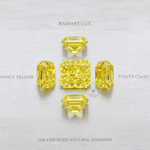 Diamante natural suelto de corte radiante de 1.00 quilates, color amarillo intenso, certificado por GIA, raro, de alta calidad y claridad VVS, para joyería. - Product Image 4
