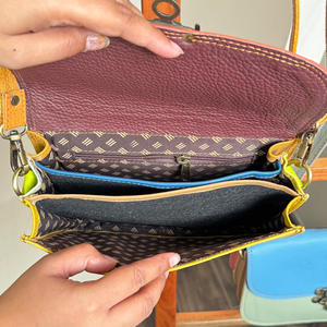 2025, superventas, diseñador de moda, bolsos de cuero reciclados para mujer, bolsos de hombro de diseñador de lujo de cuero multicolor, Bolsos De Mujer - Product Image 6