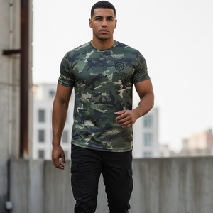 T-shirt de sport à manches raglan de qualité supérieure, coupe athlétique contrastée, léger et doux au toucher, vêtements de sport - Product Image 6