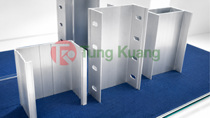 Perfiles de Extrusión de Aluminio Anodizado Serie 6000 Personalizados TUNGKUANG, Diseño Moderno y Duradero para Uso Industrial y Arquitectónico - Product Image 1