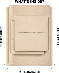 Juego de Ropa de Cama de Lujo de 4 Piezas, Diseño Personalizado, 100% Ecológico, Tamaño Individual, con Edredón y Sábanas - Product Image 3