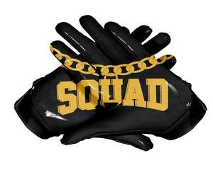 Gants de football américain personnalisés imprimés antidérapants à doigts entiers avec sangle de poignet réglable pour usage unisexe NOVERA INDUSTRIES - Product Image 6