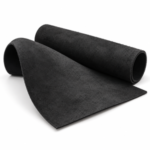 Genuine <b>Black</b> Leather <b>Sheets</b> for Crafts 1.2-1.4mm Thick Full Grain Cowhide Tooling Material Bags Shoes Decor Jackets Belt Sofa - Product Image 4
