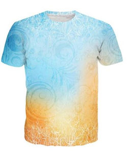 T-shirt ample à col rond et manches courtes avec imprimé lettres en strass, effet diamant scintillant - Product Image 1