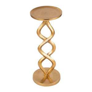 Mesa Consola Moderna de Aluminio con Base Trenzada Hecha a Mano, Almacenamiento Duradero y Ecológico, Muebles para Sala de Estar - Product Image 1