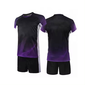 Ensemble d'uniformes de football personnalisés de haute qualité, tissu extensible 2 directions 100% polyester, uniformes de football unisexes pour adultes - Product Image 5