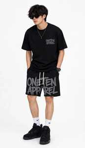 ชุดเสื้อยืดและกางเกงขาสั้นลำลองบุขนแกะสำหรับผู้ชาย ชุดออกกำลังกายน้ำหนักเบา ระบายอากาศได้ดี เหมาะสำหรับการฝึกซ้อมในยิม วิ่ง และออกกำลังกาย - Product Image 6