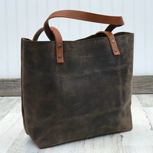 Sac fourre-tout en cuir pour femme, design multicolore, toutes tailles, y compris grande taille, sac à bandoulière de bureau en cuir pour femme - Product Image 5