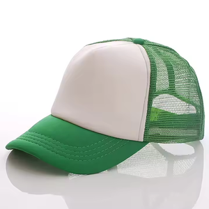 Casquette trucker classique pour homme, dos en mesh respirant, fermeture à pression réglable, visière incurvée, panneau avant structuré, confortable. - Product Image 3