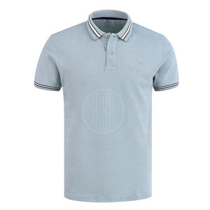 Chemises Polo à Manches Longues, Style Hiver Simple, Coton Doux et Chaud, Confortable, Vêtement Casual, Tenue Quotidienne, Design Polo - Product Image 1