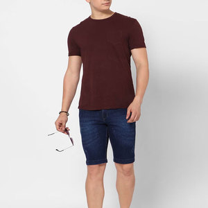 Pantalones Cortos de Mezclilla para Hombre, Transpirables, 100% Algodón, Cintura Alta, Cierre de Cremallera, Estilo Casual y Elegante, Listos para el Verano - Product Image 5