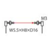 Pour connecteur de FT-R31 fibre optique à tête carrée PANASONIC - Product Image 1