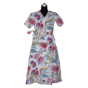ชุดกิโมโนผ้าฝ้ายพิมพ์ลายช้าง, ชุดราตรีเซ็กซี่สำหรับผู้หญิง - Product Image 3