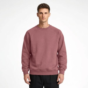 Sudadera de Corte Regular para Hombre, con Logotipo Personalizado en Parche Tejido, de Algodón y Felpa, Cuello Redondo, Ropa Urbana, Fabricante de Ropa - Product Image 4
