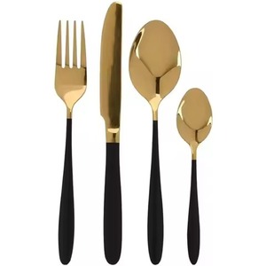 Modern Stainless Steel <b>Spoon</b> Fork Knife Dining Utensil Set for Kitchen Restaurant Hotel <b>Table</b> - Product Image 3