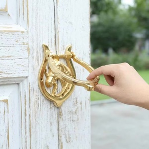 Timbre de Puerta Tradicional de Latón con Diseño de Zorro para Entrada, Herraje Duradero - Product Image 4