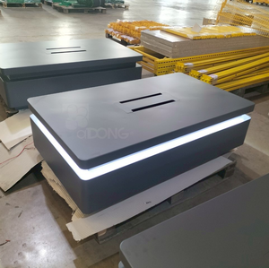 Exhibidores/Estantes Metálicos Modernos Personalizados para Tiendas con Altura Ajustable para Venta Minorista de Electrónicos (Dispositivos Multimedia) |   Servicio OEM - Product Image 4