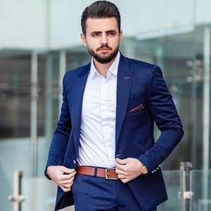 Blazer para Hombre OEM de Bangladesh, Cantidad al por Mayor, Antiarrugas, Transpirable, Antipilling, Corte Entallado, Casual, Deportivo, Cierre de un Solo Botón, Tallas Grandes - Product Image 2