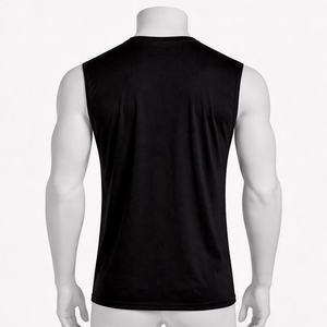 ผู้ผลิตเสื้อกล้ามผู้ชายแบบขายส่ง OEM รับผลิตตามสั่ง แบรนด์ส่วนตัว ผู้จัดจำหน่าย ผลิตจำนวนมาก ผ้าฝ้ายยั่งยืน เสื้อกีฬา - Product Image 4