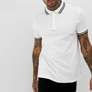 Polo pour homme 220 GSM 100% coton piqué respirant, style décontracté chic, streetwear, fabrication sur mesure OEM, marque privée, fabricant - Product Image 6