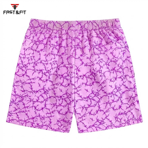 2026 Sublimation Design Hot Sale <b>Nylon</b>/Cotton Casual Fitness Jogging Solid Breathable Quick Dry Waterproof High Waist <b>Shorts</b> - Product Image 2